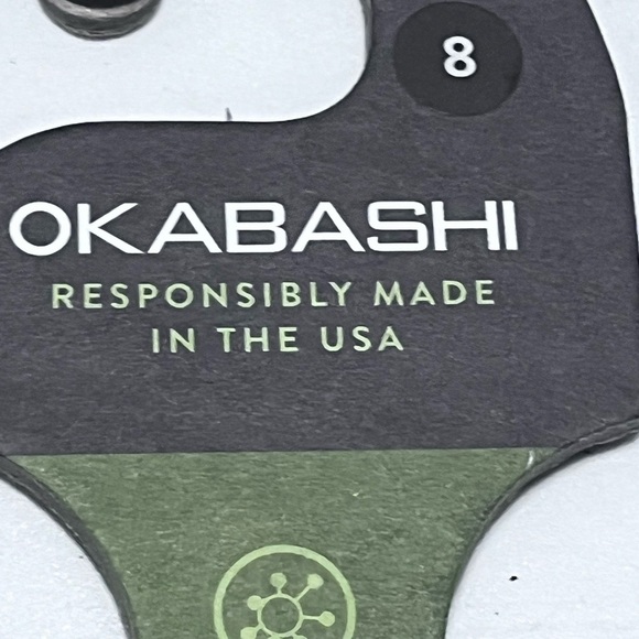 Okabashi Cruise Slide Sandals Womens Size 8 Eco-Friendly USA Black - Picture 5 of 5